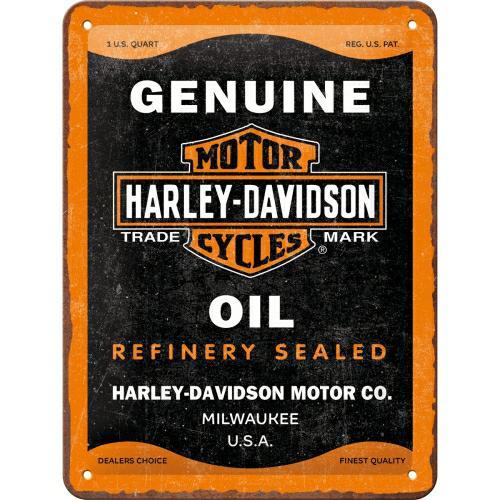 Металлическая табличка Harley-Davidson 15*20 см