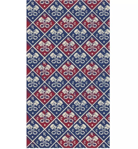 Бафф ROKKER In Rust Red/Blue/White