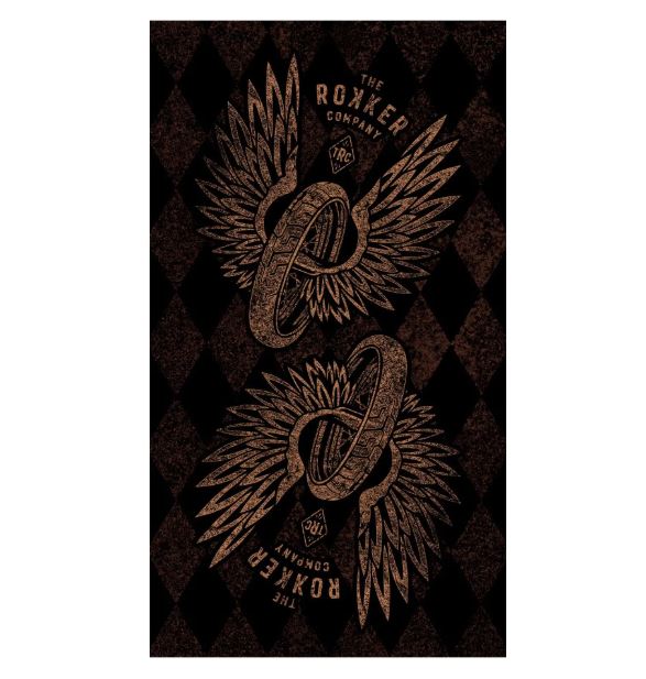 Бафф ROKKER Check Wheel Blue/Black