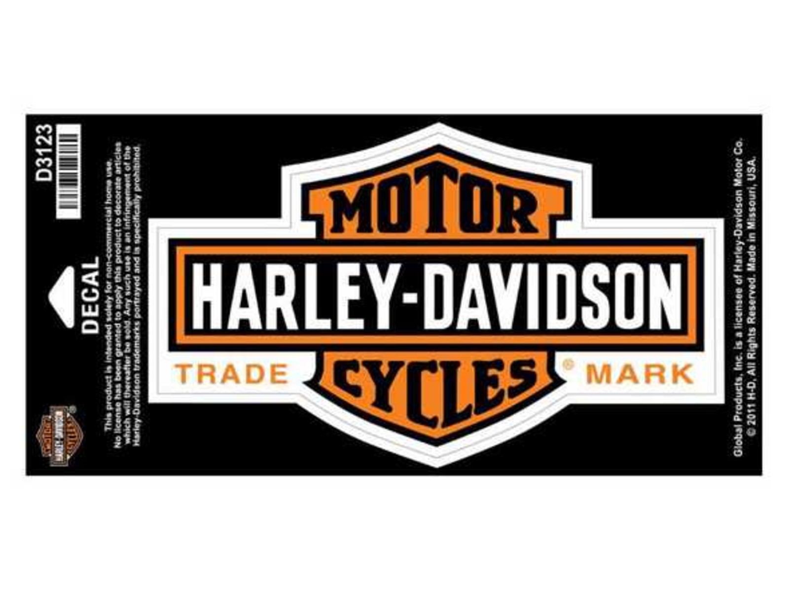 Наклейка Harley-Davidson