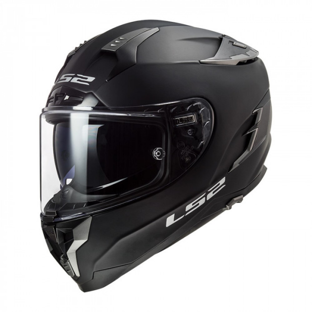 Мотошлем LS2 FF327 Challenger Mono Matt Black