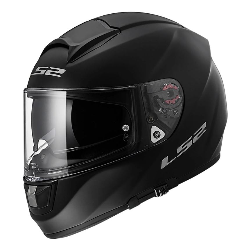 Мотошлем LS2 FF397 Vector FT2 Solid Black Matt