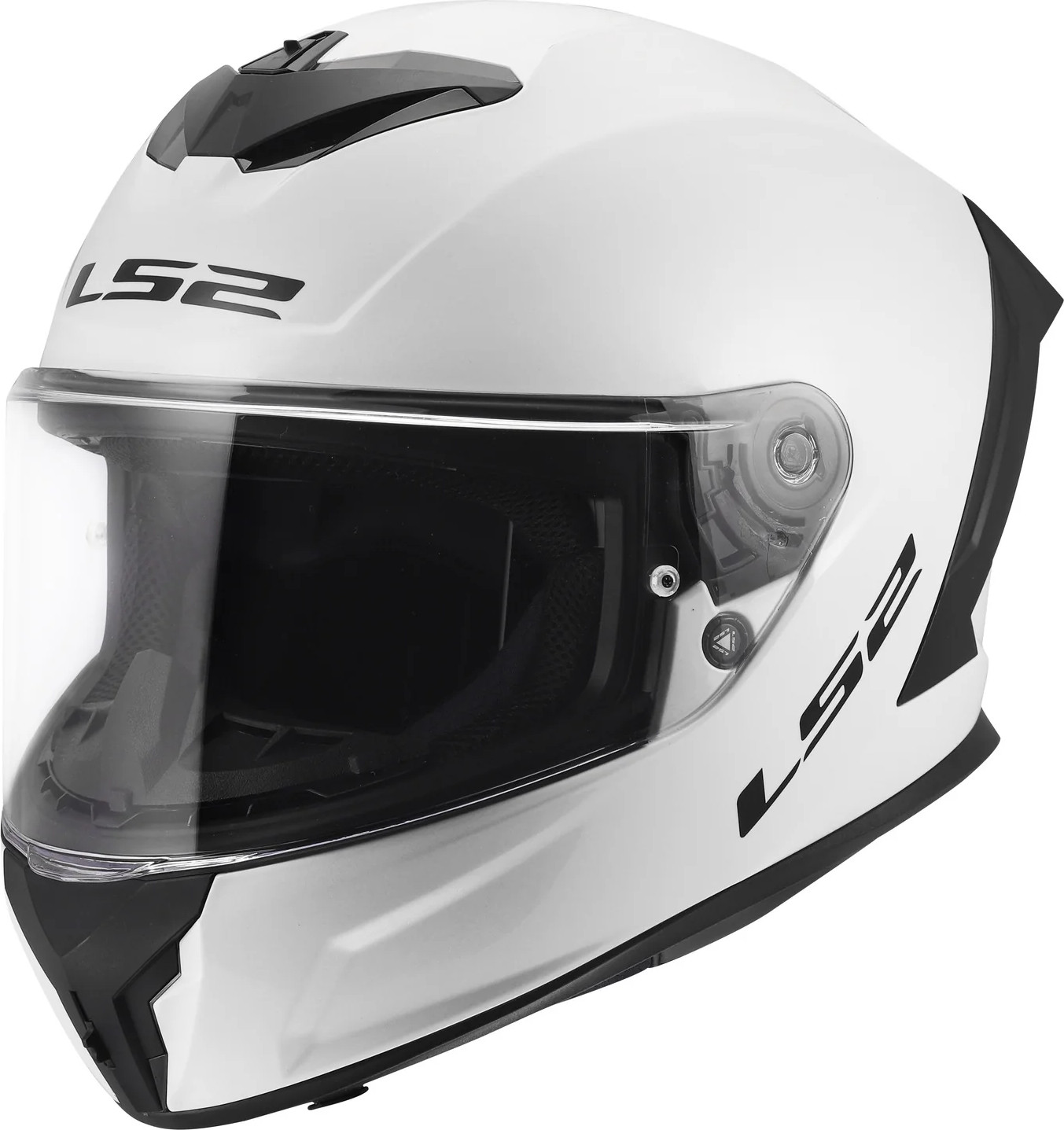 Мотошлем LS2 FF820 Rapid III Solid White