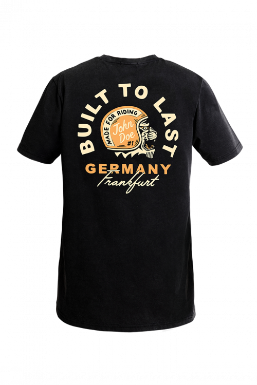 Футболка мужская John Doe T-Shirt Built To Last Black